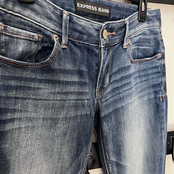Express skyscraper Stella low rise jeans size 6 - Picture 7 of 14